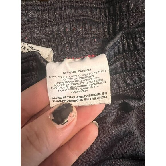 Women's Nike Dri-Fit Pink & Gray mesh Shorts Size M [EXCELLENT] - Picture 4 of 5